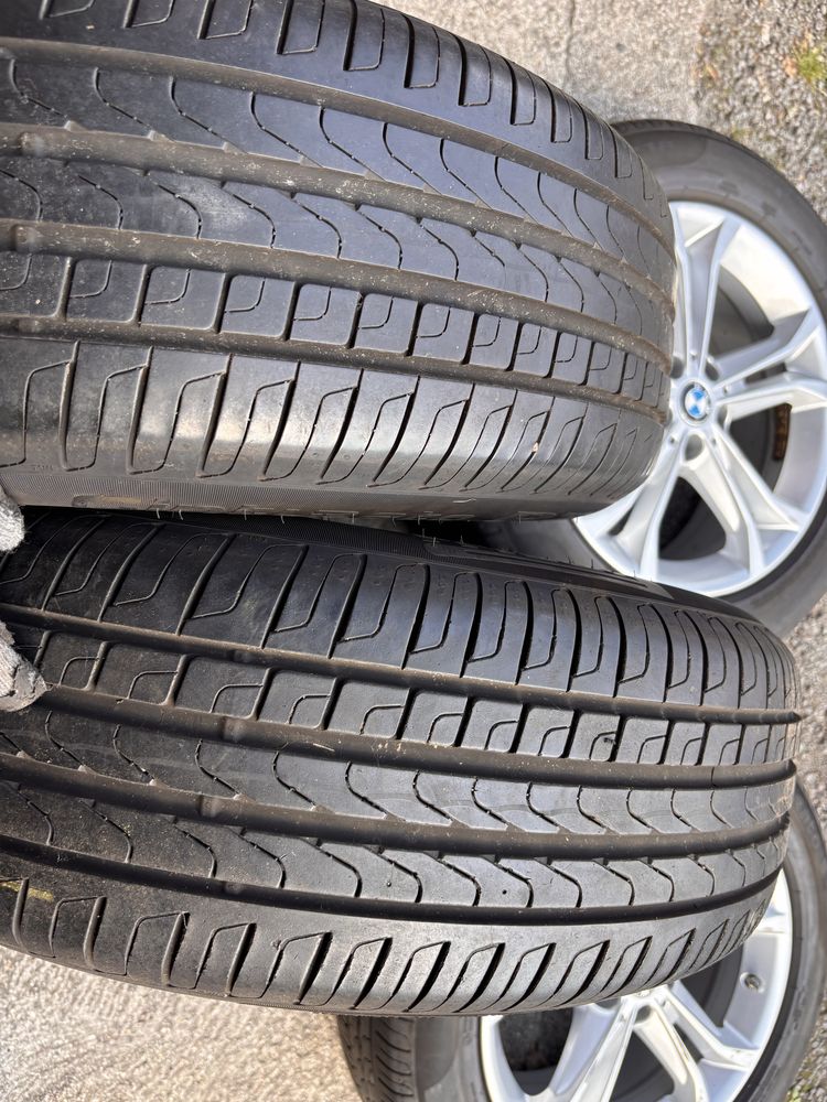 Oryginalne Koła letnie Alufelgi Bmw 225/60/18 Pirelli 6mm 2020r ET22
