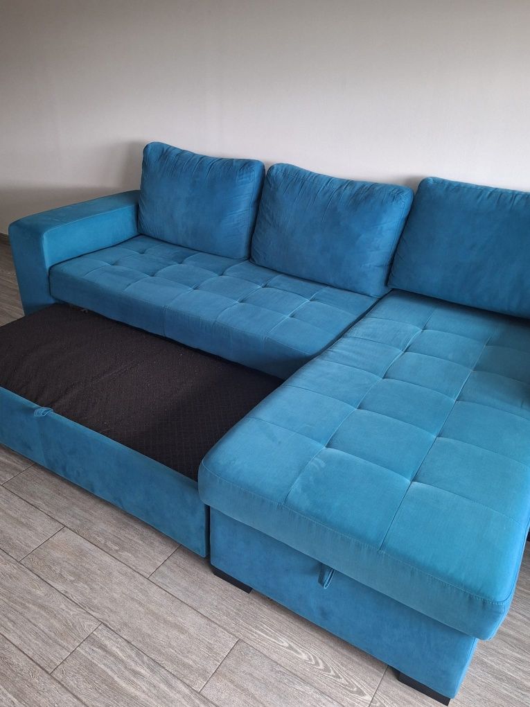Sofá Chaise Lounge com arrumação