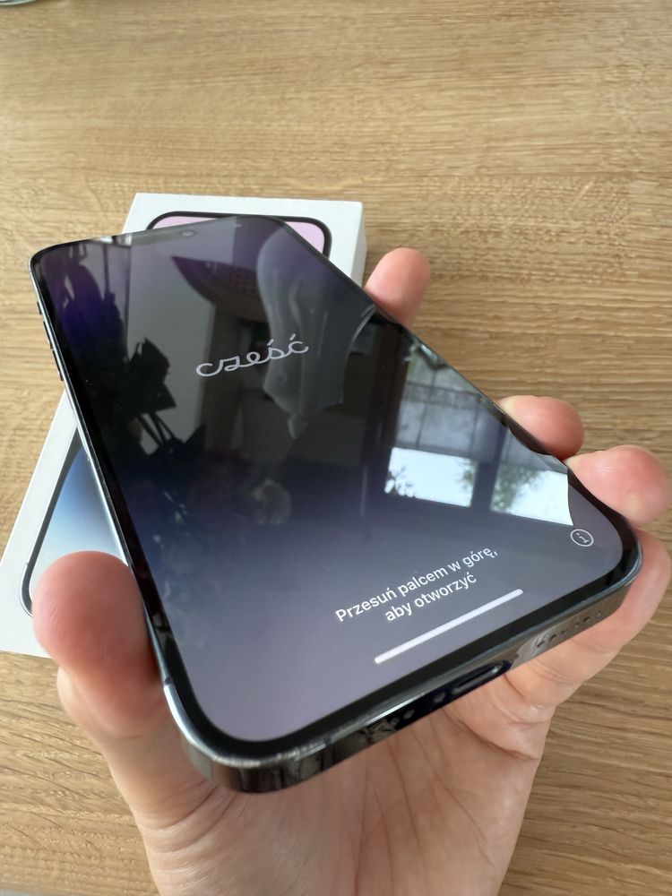 Piękny fioletowy Iphone 14 pro max 128GB