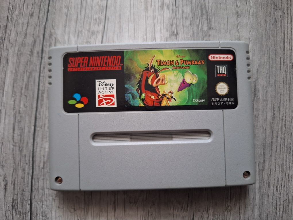 Timon Pumbass Nintendo Snes