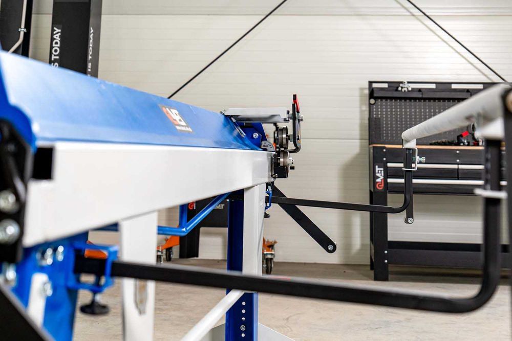 Tania trwała giętarka do blachy 2m z nożem/Zaginarka dekarska M40x2200