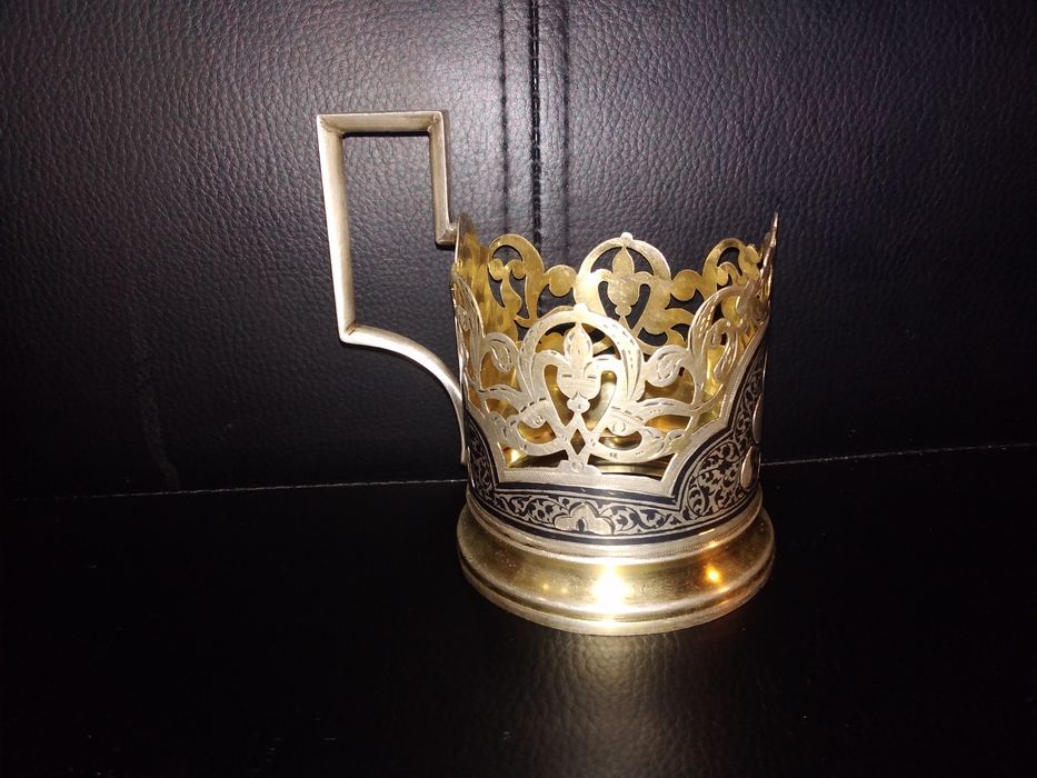 Подстаканник ссср серебро 875