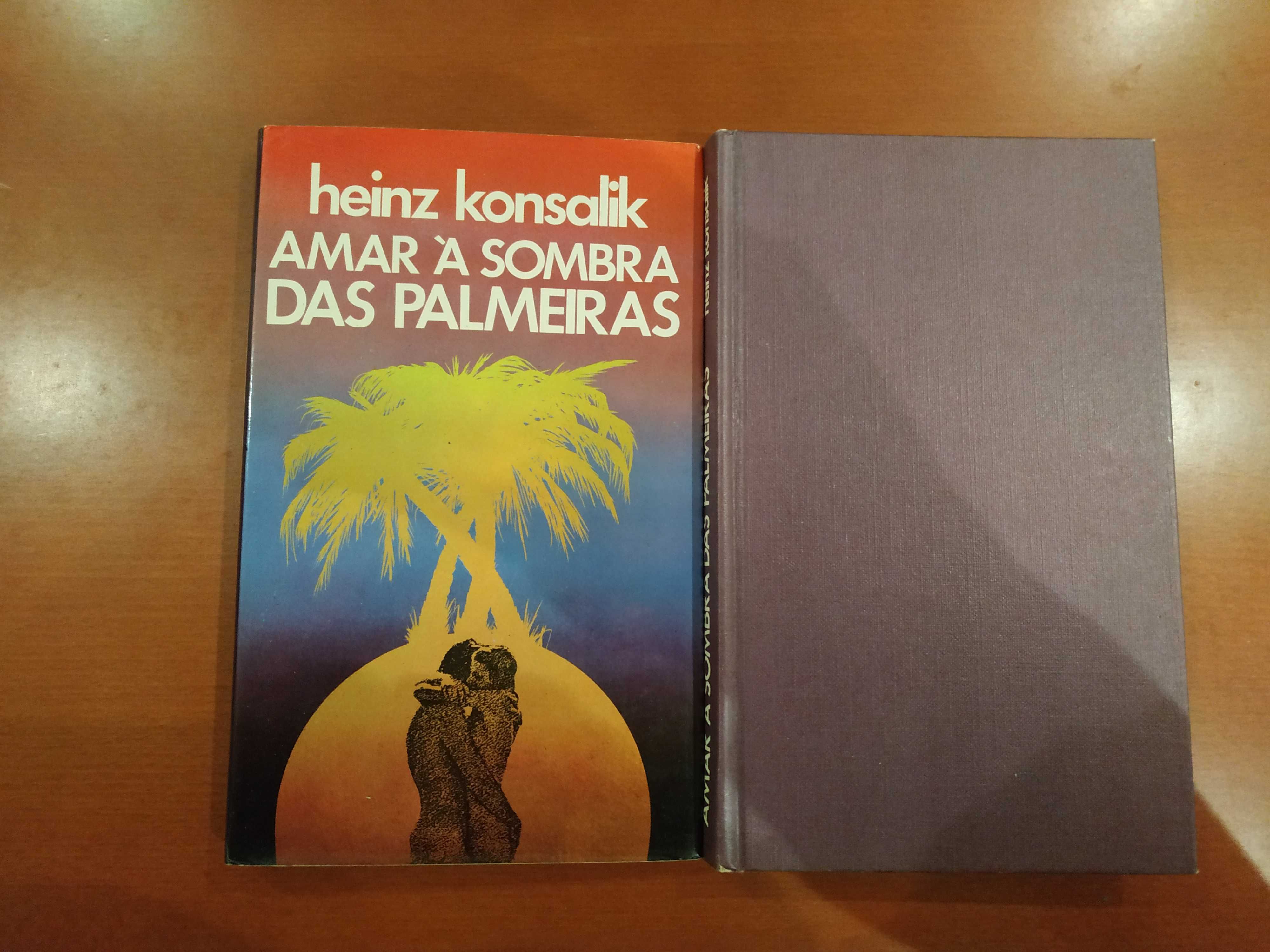 Livro "Amar à sombra das Palmeiras", de Heinz Konsalik