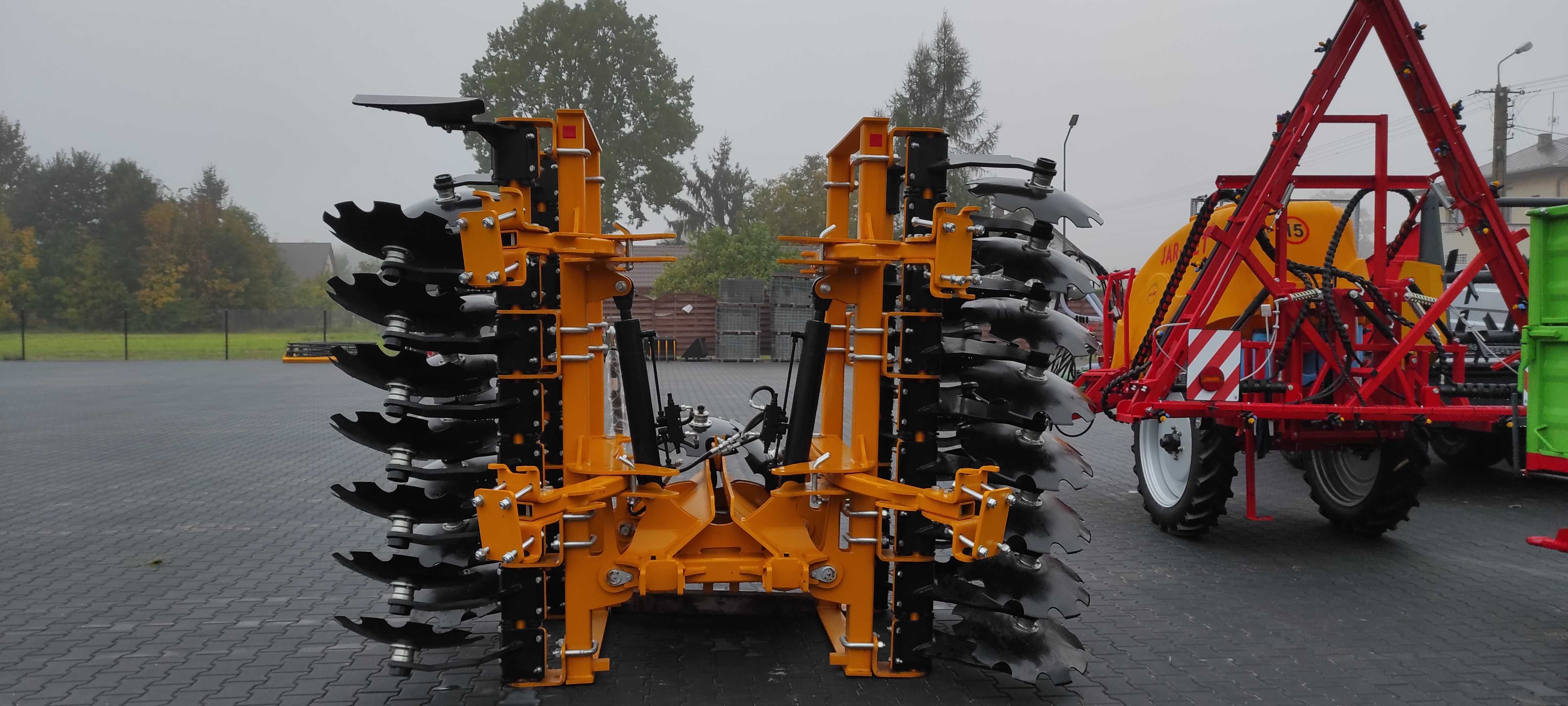 Wyprzedaż!! Brona Hydrauliczna 4m 560mm wał rurowy 500 STALTECH UH40EX