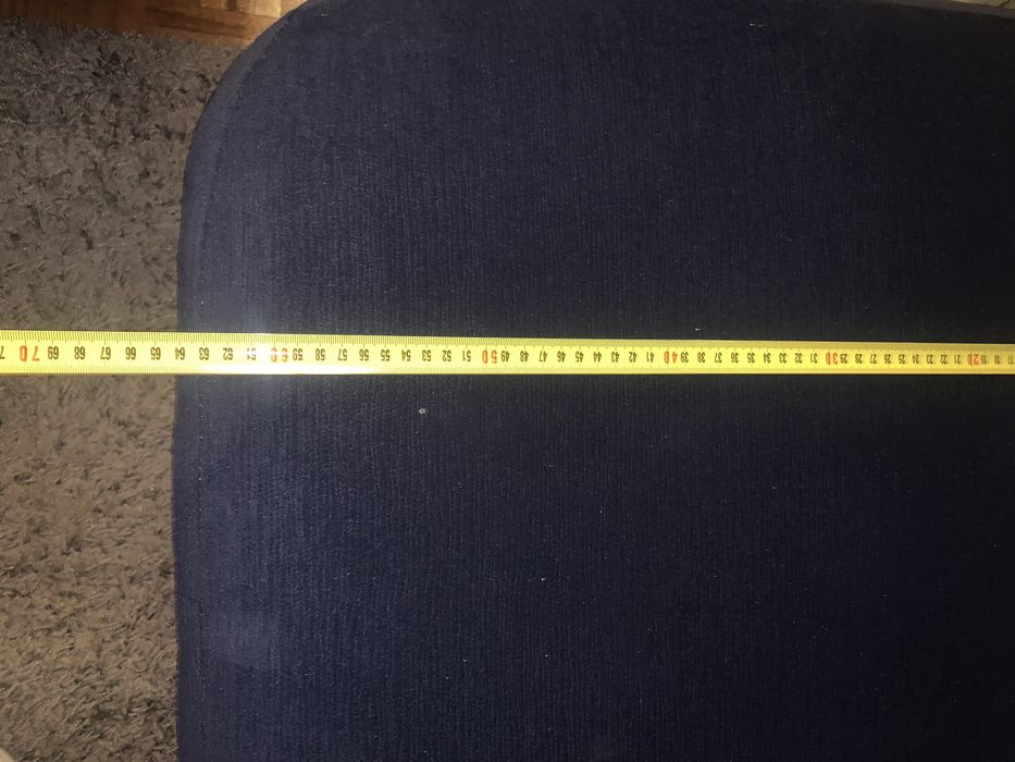 Sofá 2 lugares azul escuro