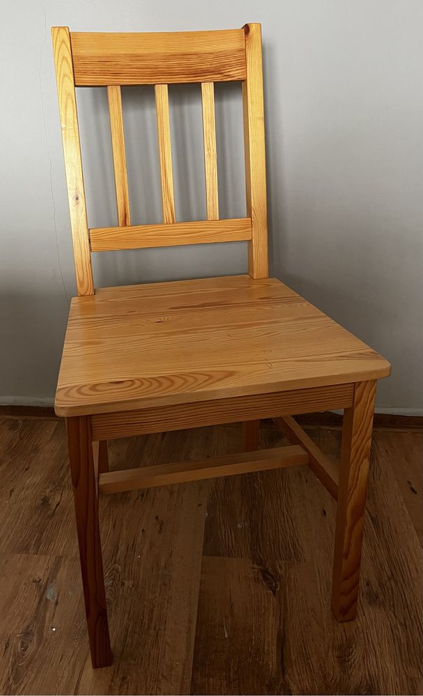 Krzesło drewniane sosnowe