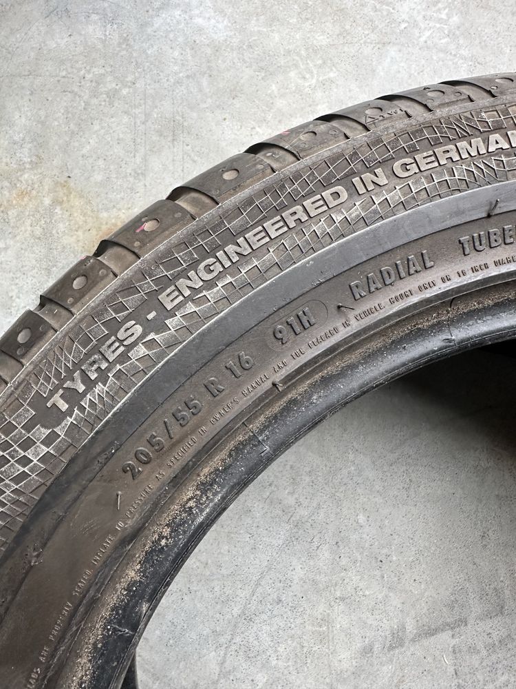 2x letnie 205/55R16 Continental SportContact 2 cena za parę