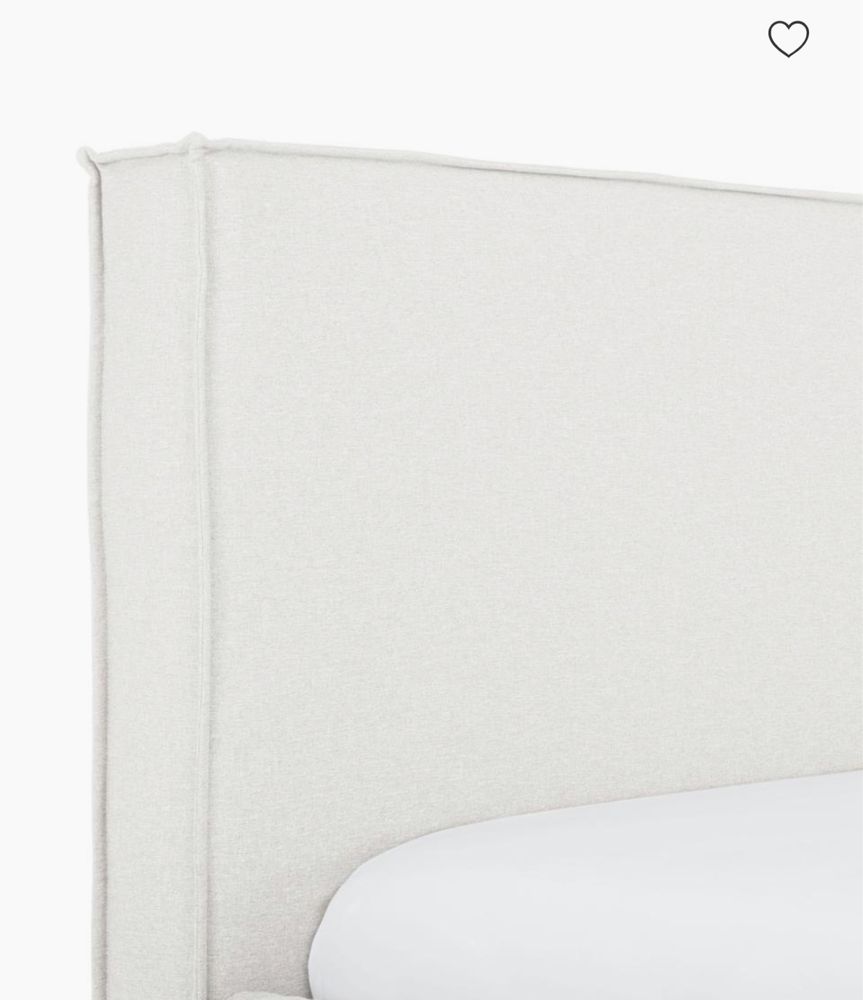 Zagłówek 180 cmdo łóżka wezgłowie westwing szary pikowany tapicerowany