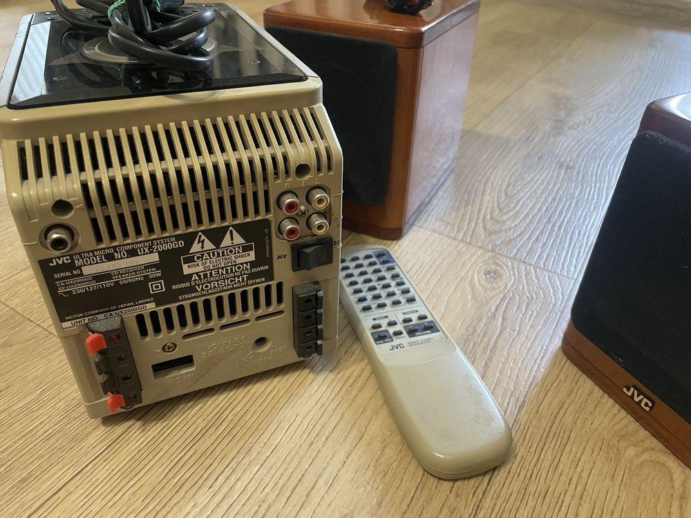Музыкальный центр JVC UX 2000 с Bluetooth — с апгрейдом!