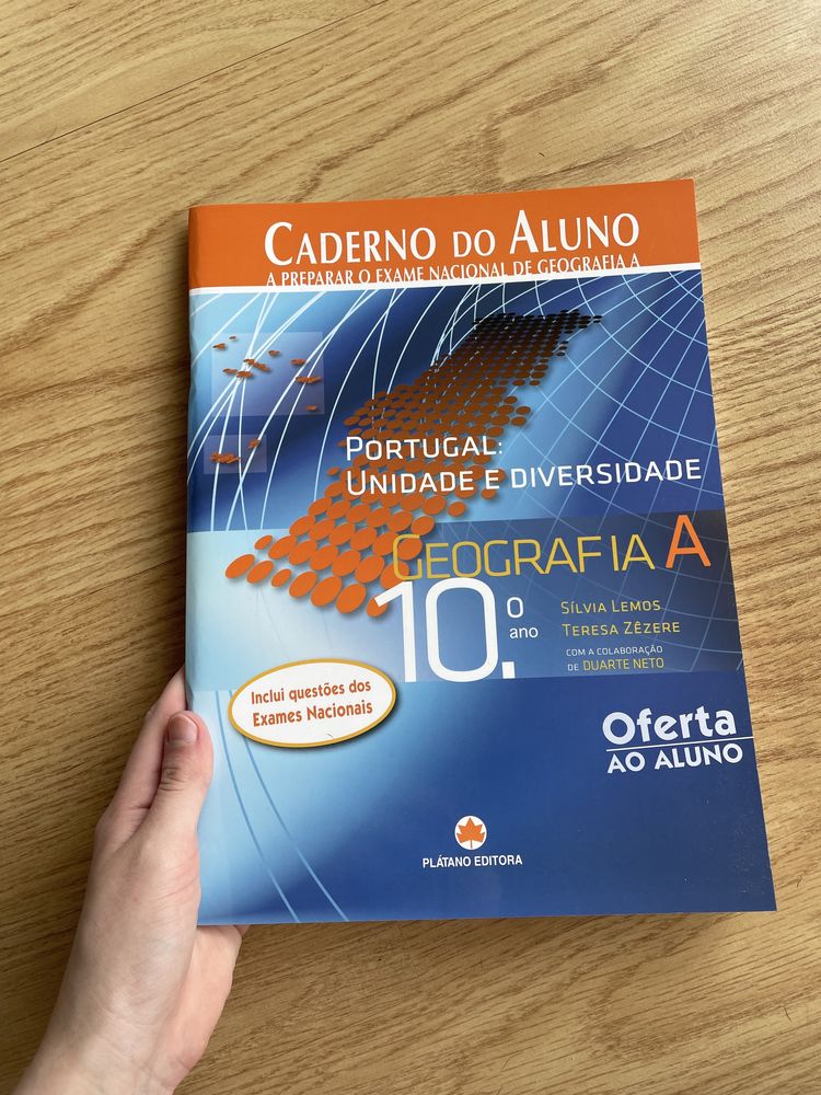 (estado: NOVO) Manual de geografia A 10° Ano + caderno de atividades