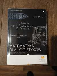 Książka Matematyka dla Logistyków WSL Ireneusz Wrociński