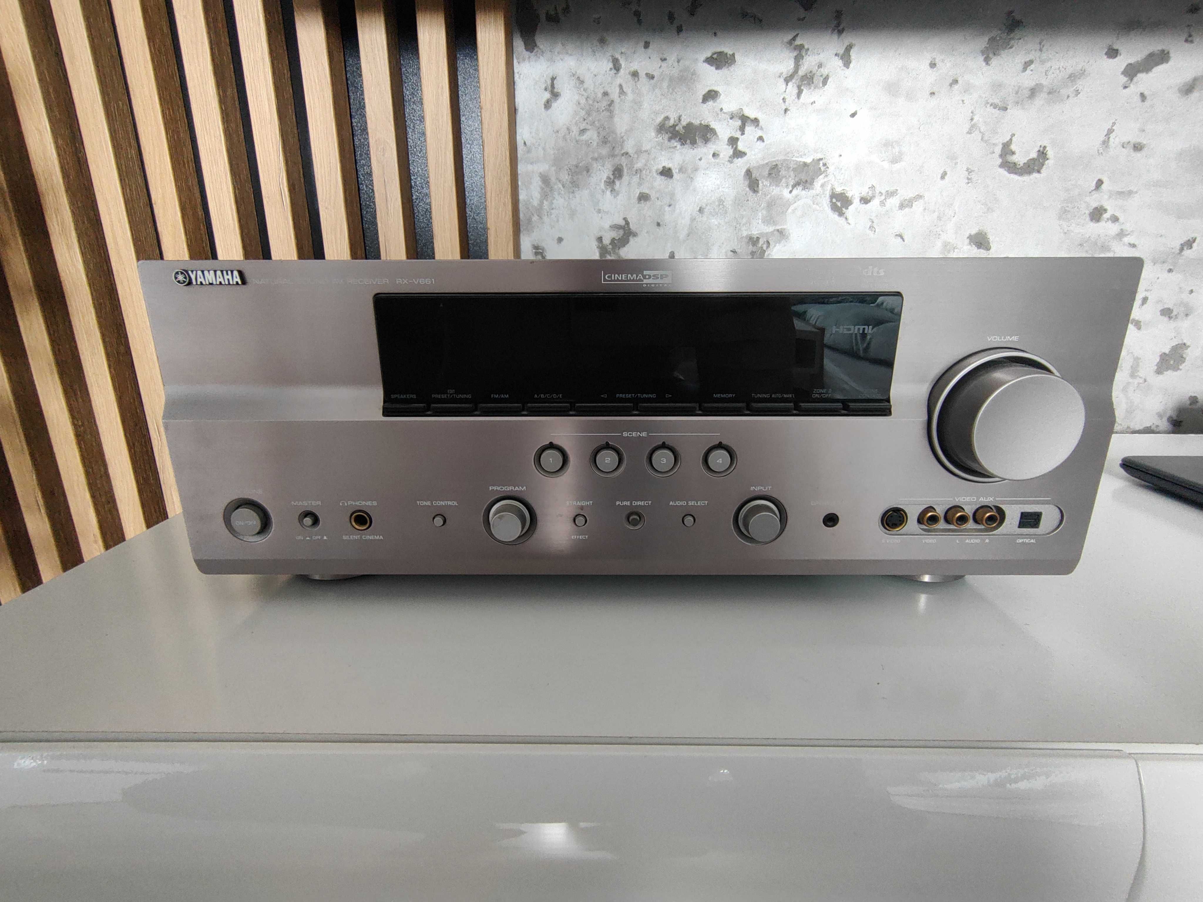 Amplituner Yamaha RX-V661 HDMI o Moc 7x140W