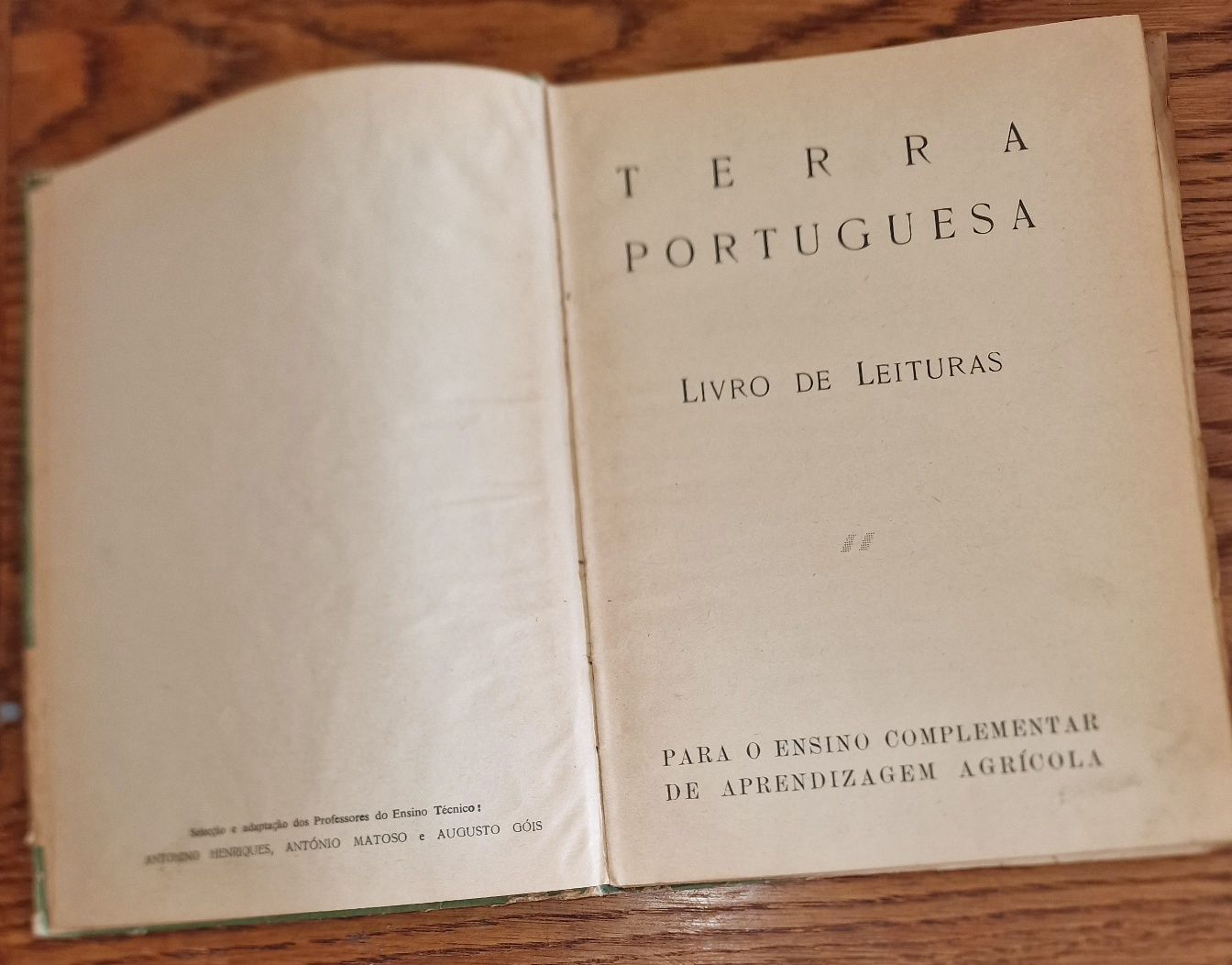 Terra Portuguesa - Ensino Complementar de Aprendizagem Agrícola 1962