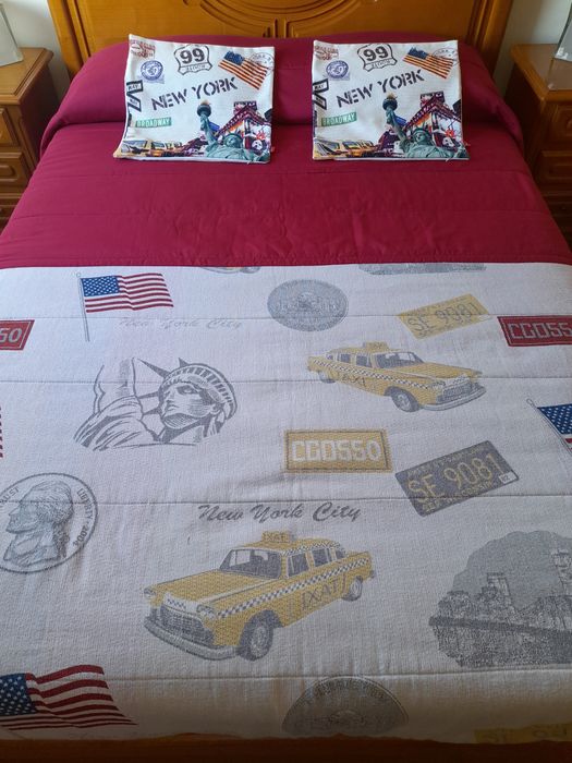 Vendo edredão casal