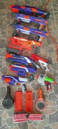 Conjunto nerf e dardos