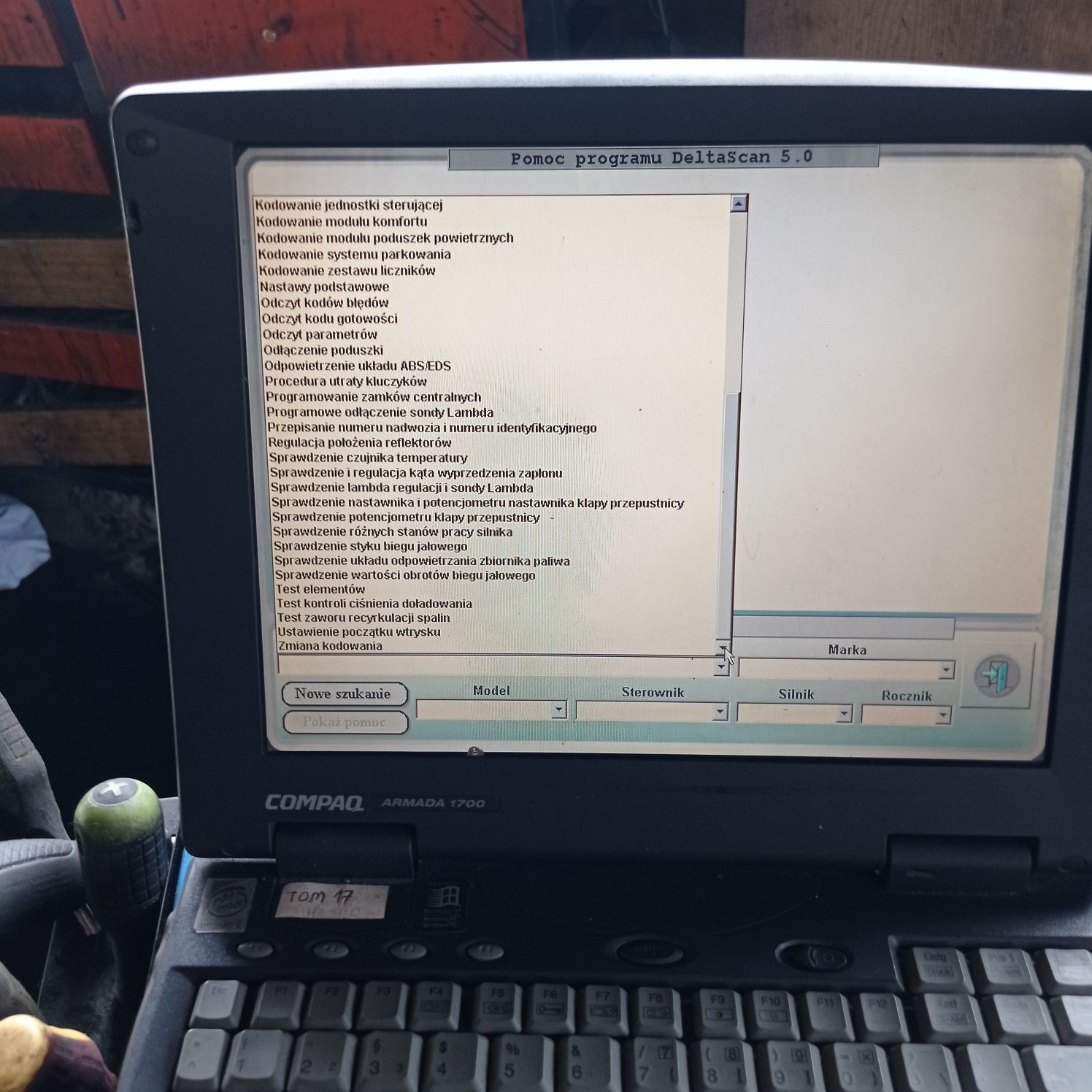 program diagnostyczny Delta skan oryginalny