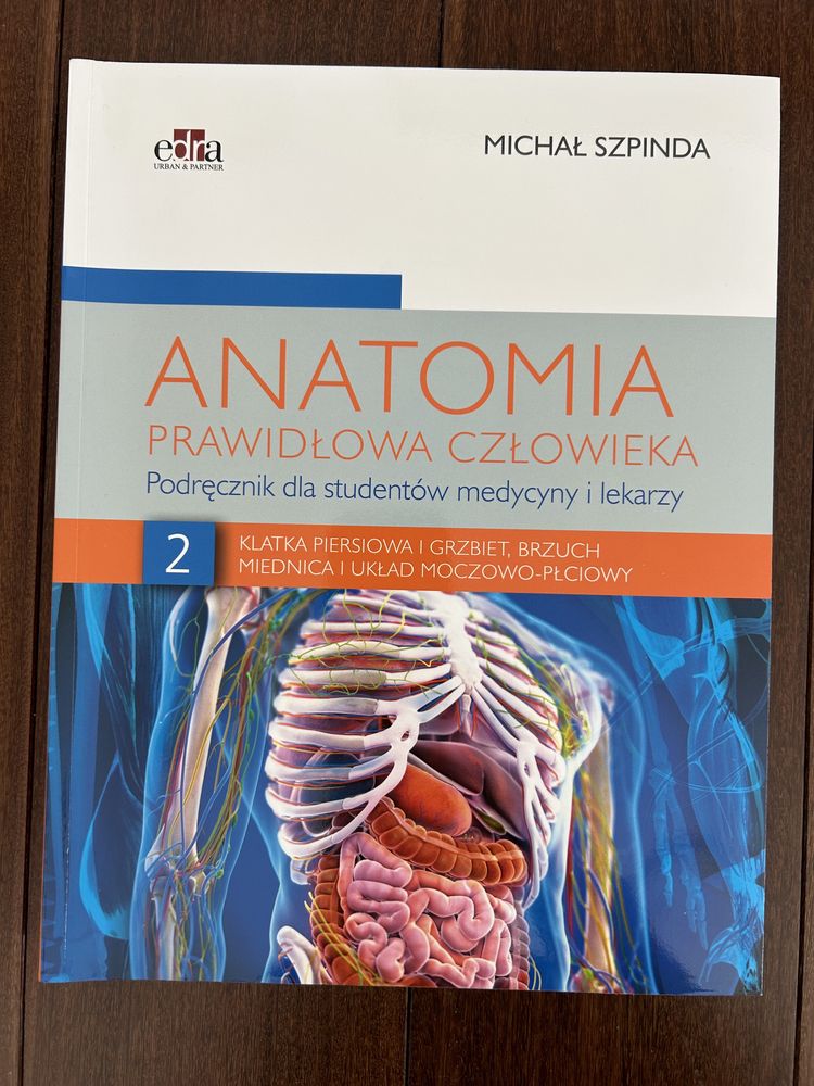 Podręcznik lekarski anatomia medycyna Michał Szpinda
