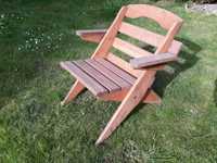 Stół ogrodowy drewniany plus 6 krzeseł