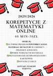 korepetycje z matematyki online-ostatnie miejsca!!!