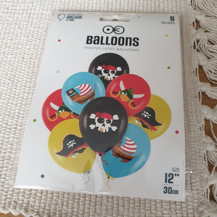 Balony lateksowe Piraci Pirat Urodziny