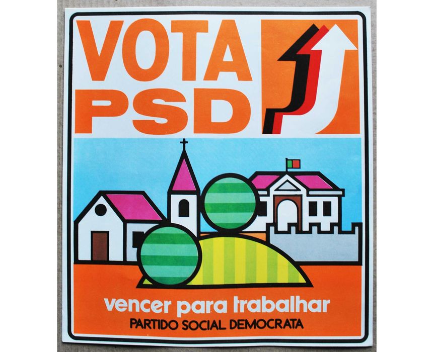 Cartazes políticos / propaganda PPD/PSD – TSD – JSD - AD