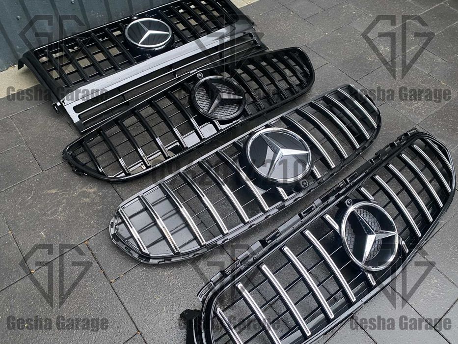 Решетка радиатора мерседес mercedes x470 x253 x204 x167 x166 x156 x164