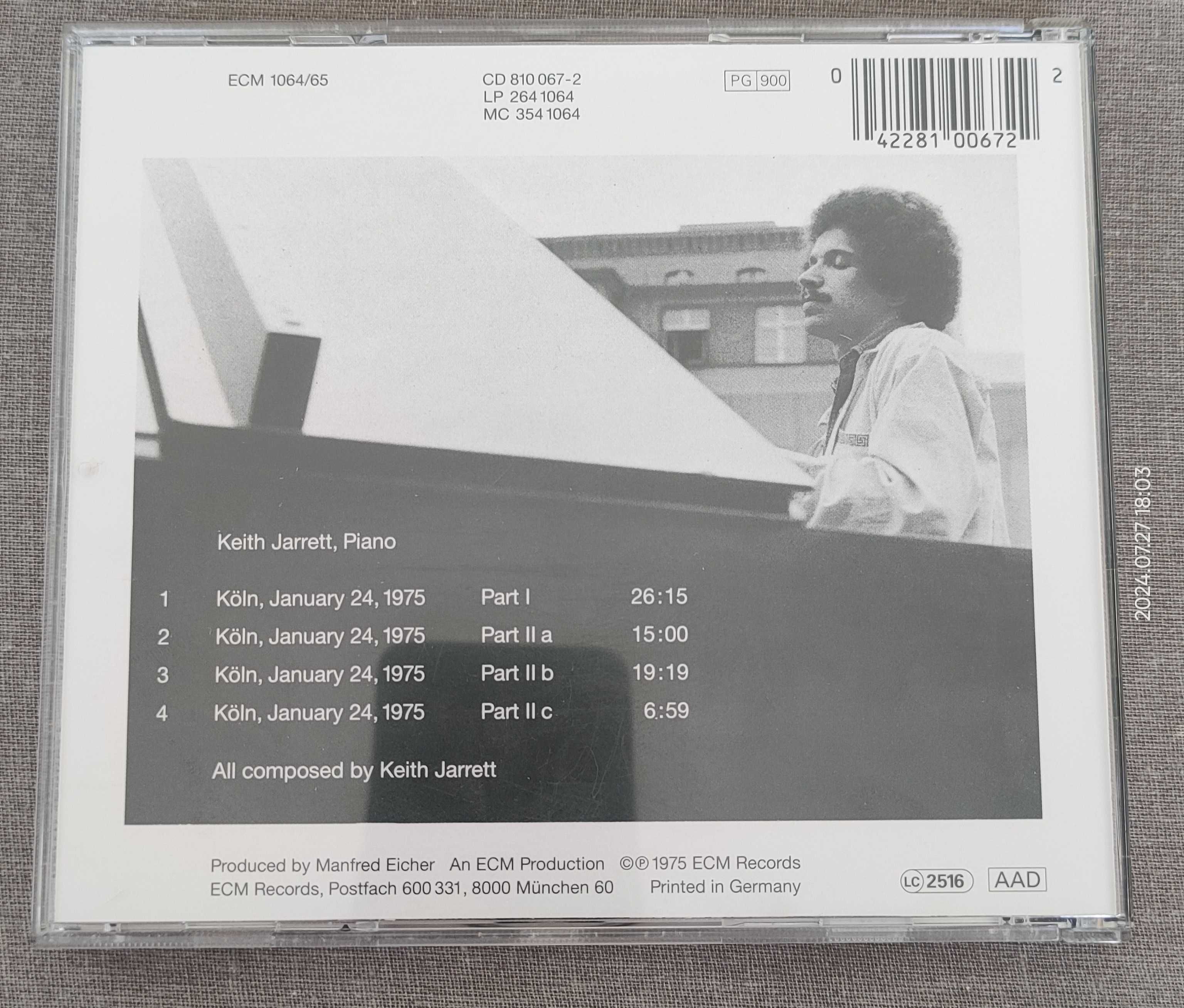 2 Cd's Keith Jarrett
