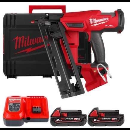 Нейлер, цвяхозабивач акумуляторний Milwaukee M18 FN16GA-202X, 32-64 мм