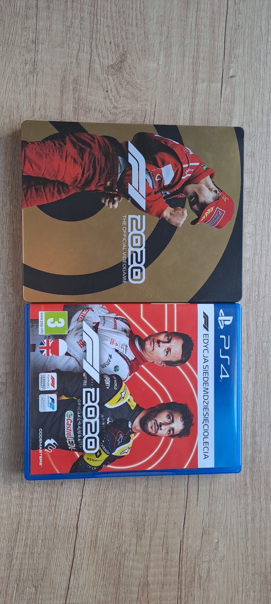 Oficjalna gra F1 2020 PS4+Opakowanie z metalu