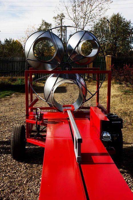 Maszyna do pakowania choinek tubownica automatyczna hydrauliczna