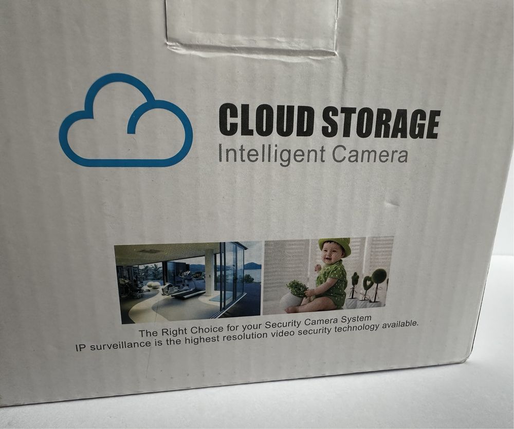 Kamera domowa Cloude Storage nowa biała