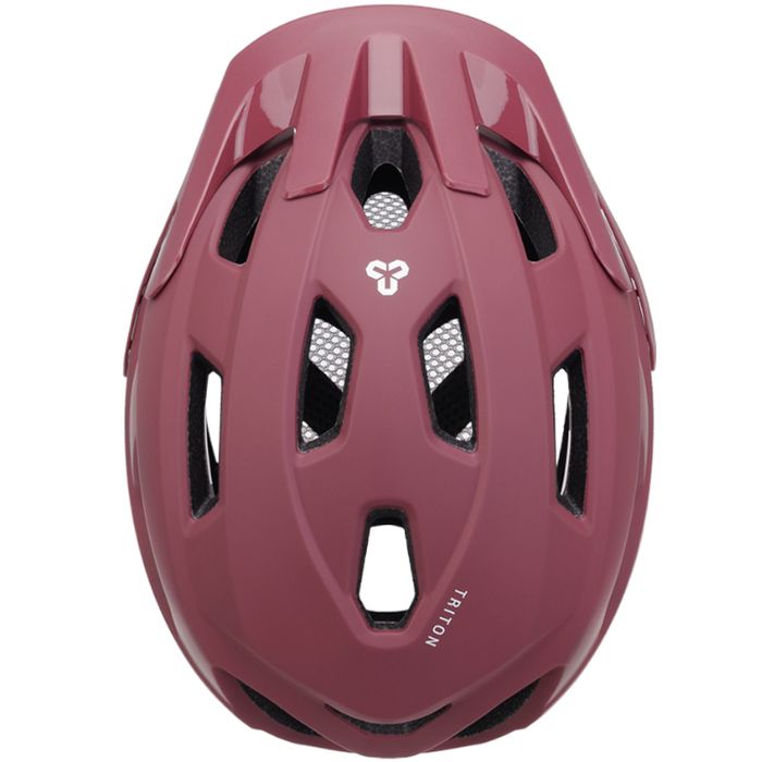 Kask Rowerowy Ctm Triton Bordowy Mat L