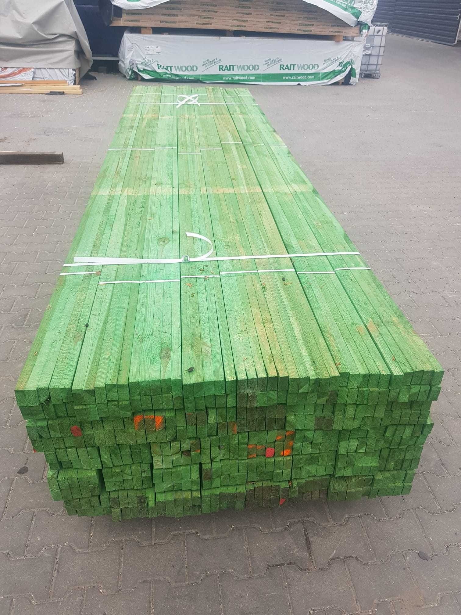 Kontrłata 25 x 50 impregnowana