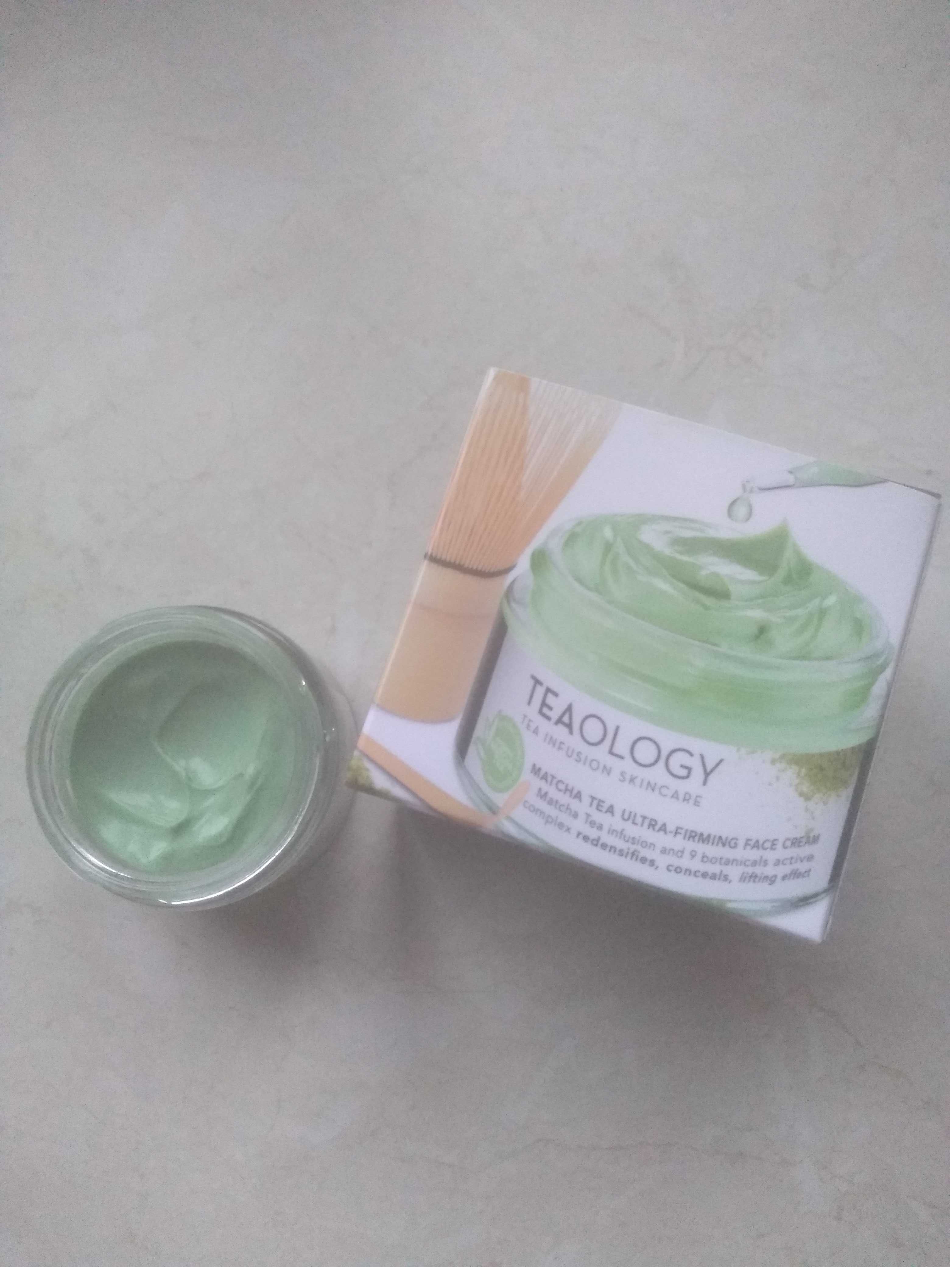 Teaology tea infusion skincare matcha krem do twarzy ujędrniający