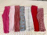 Lote de 7 leggings menina 2/3 anos