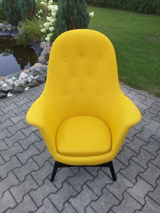 Fotel IKEA żółty