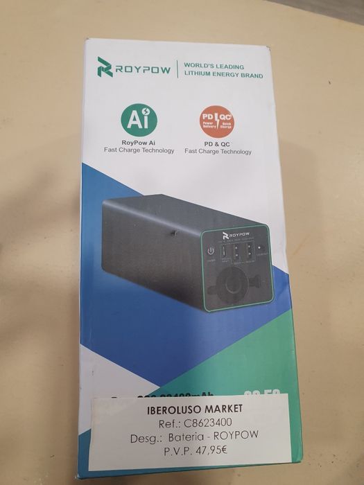 Bateria -ROYPOW capacidade 23400mAh /86.58Wh