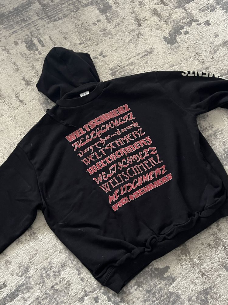 Зіп худі Vetements zurich zip hoodie