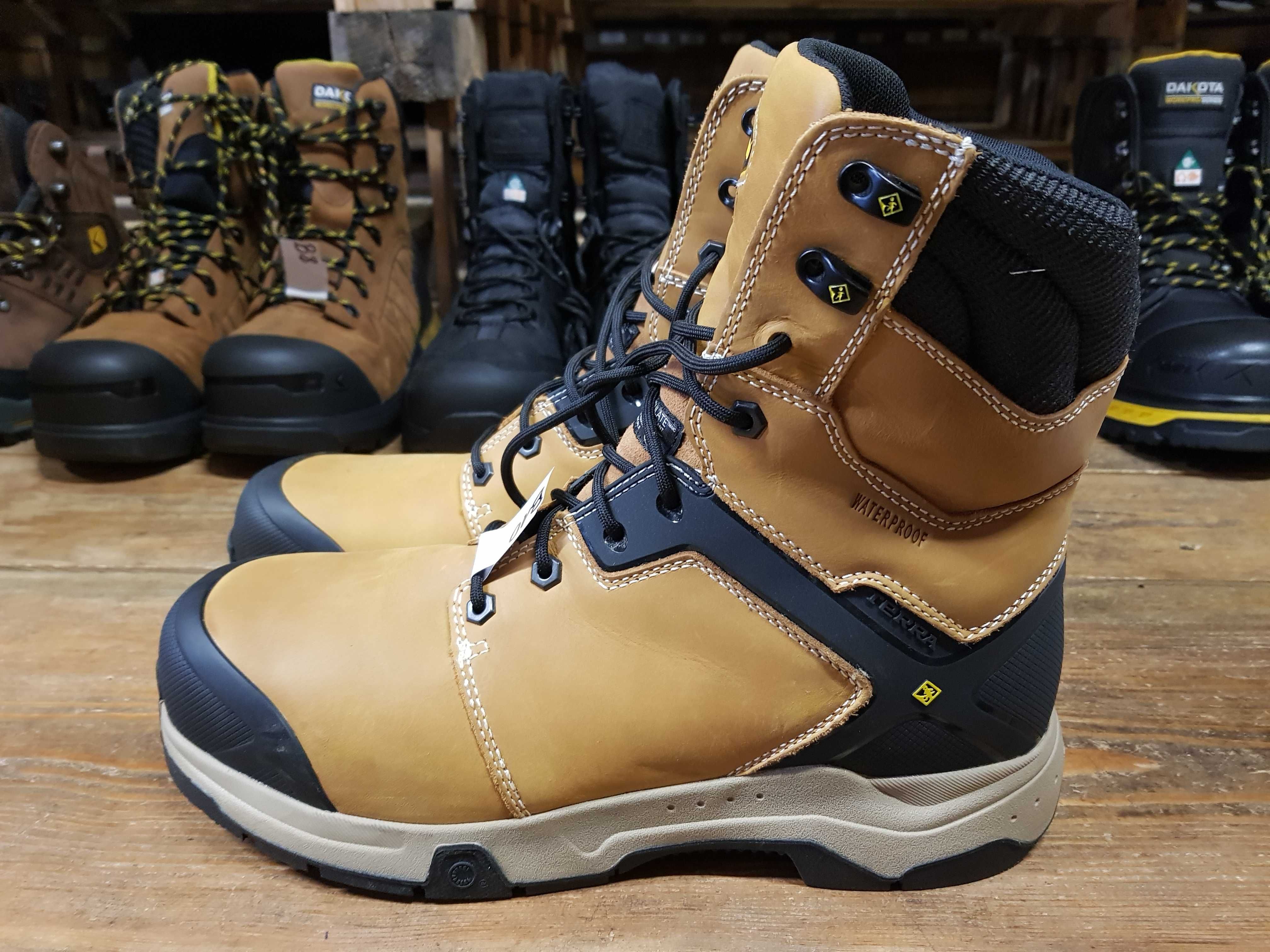 Buty robocze TERRA rozm 43,5 wkł 29,5 cm S3