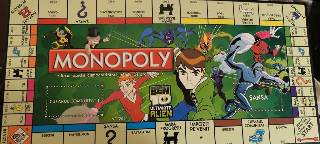 Monopoly Ben10 po rumuńsku