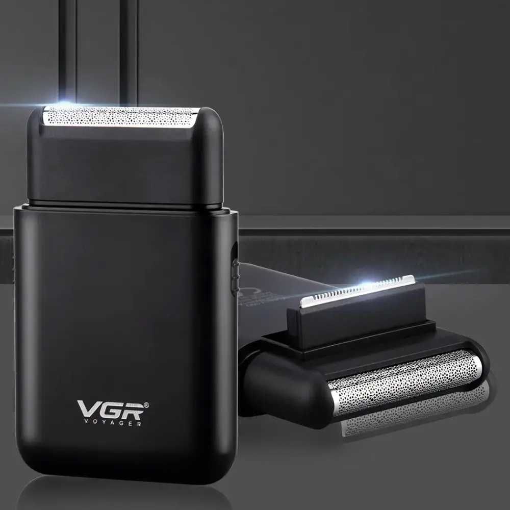 Портативная электробритва VGR V-390, от USB / Бритва мужская