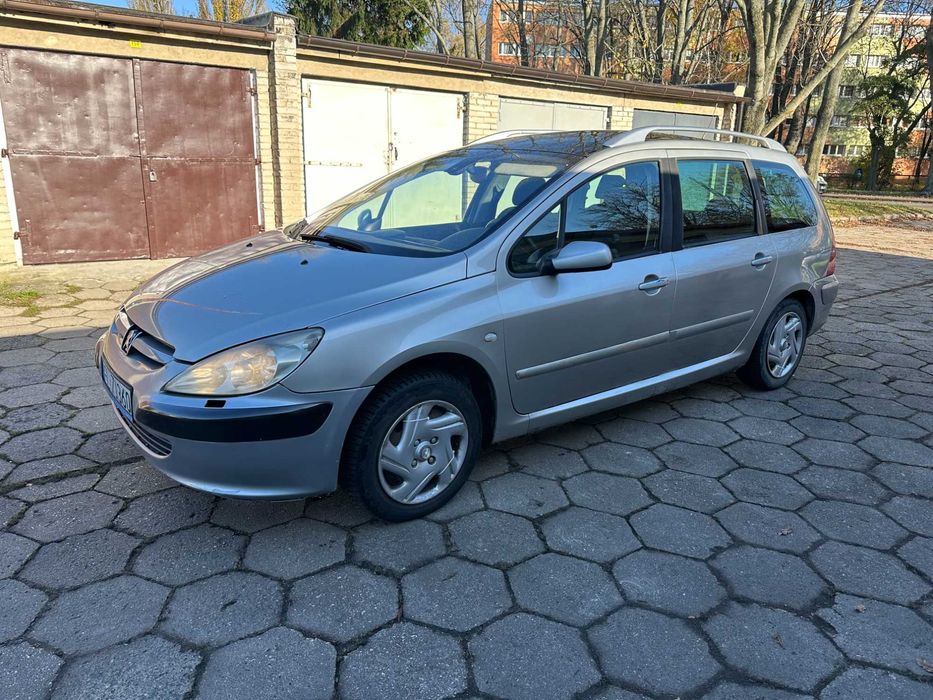 Peugeot 307  2005r. 2,0 HDI 90KM , Kombi, Hak , Klima