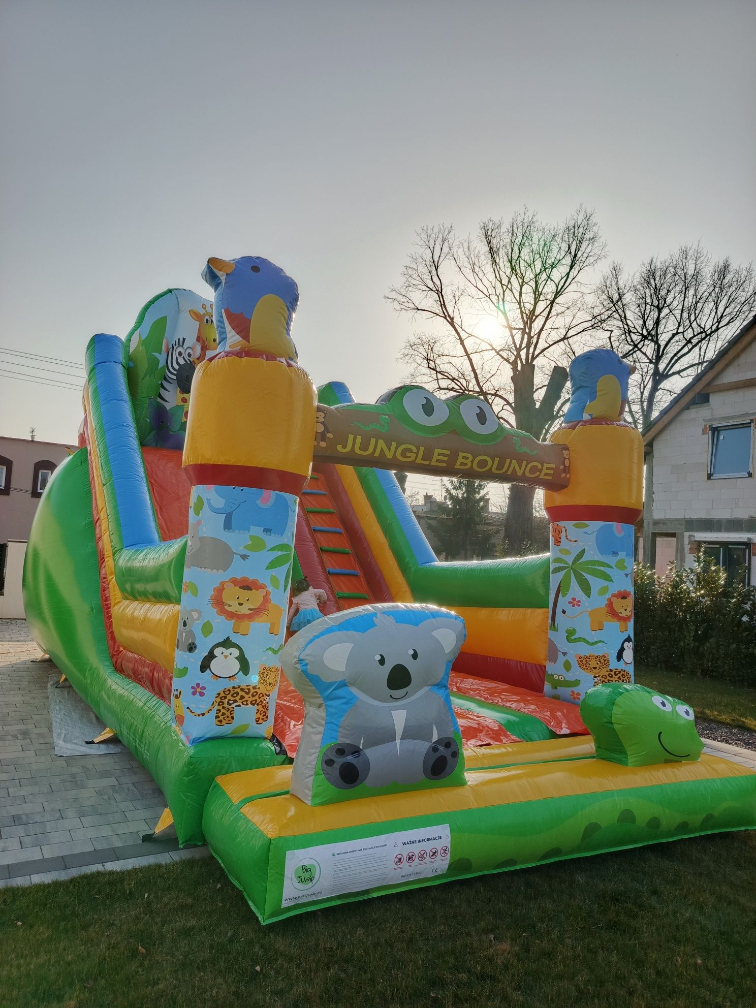 Urodziny Komunia wynajem dmuchaniec zleżdzalnia plac zabaw zamek