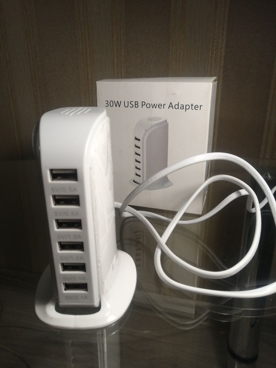 USB 6 портове  зарядное устройство