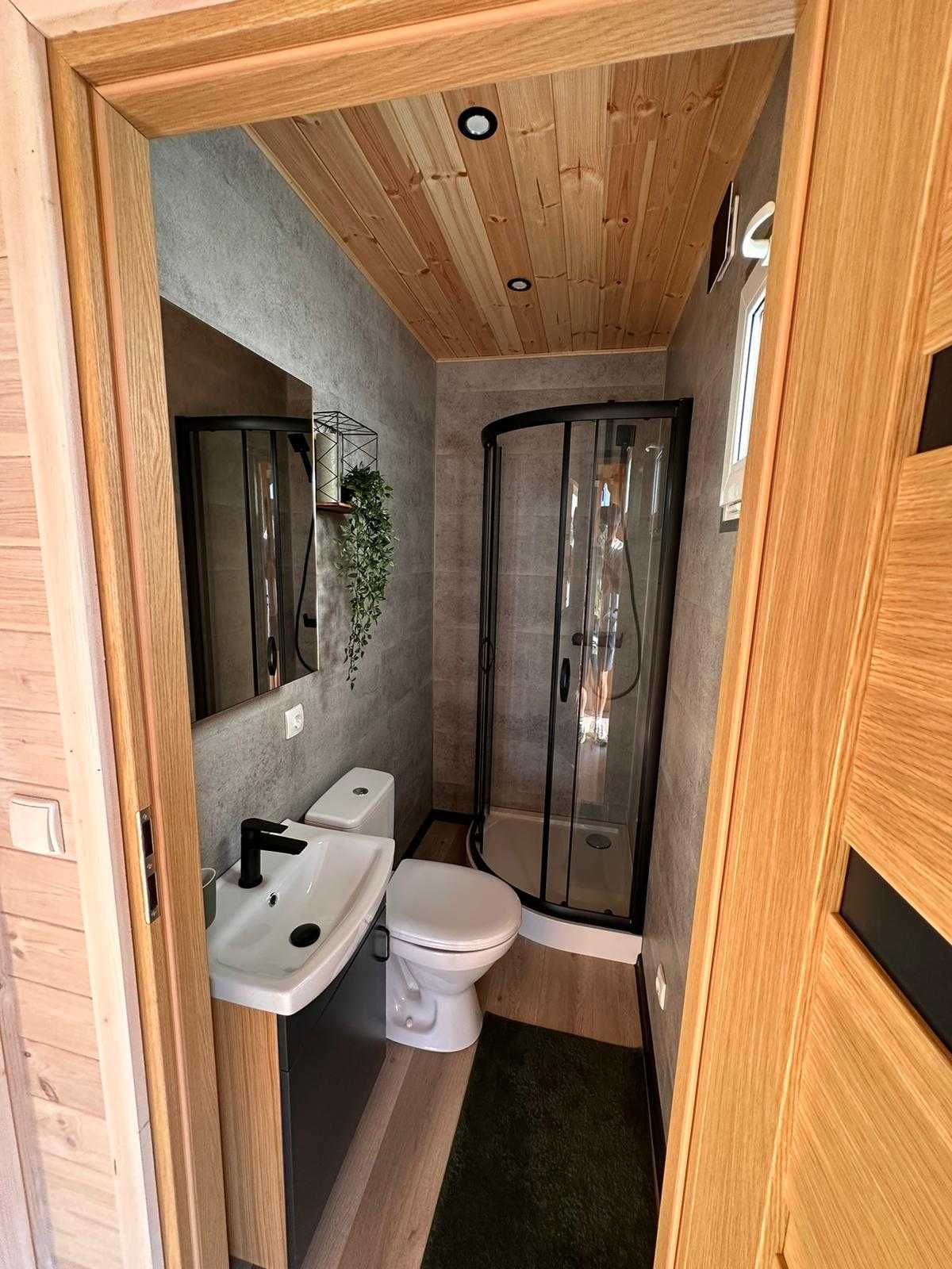 Nowy Domek mobilny 44m² całoroczny holenderski na kołach
