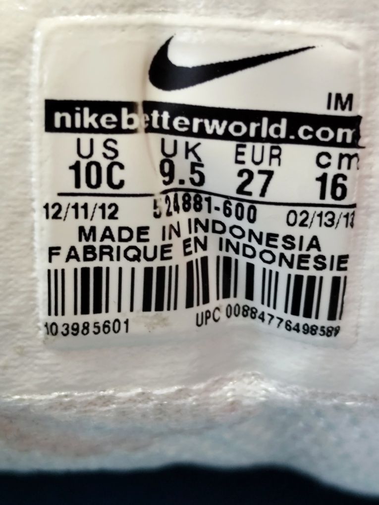 Sapatilhas para Menina marca Nike (Tam. 27)