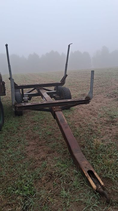 Dźwig leśny Żuraw FMW 5018 hds  + przyczepa5-7 ton  HDS Ramię 5 m