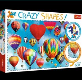 Puzzle Crazy Shapes nieregularny kształt wzór balony