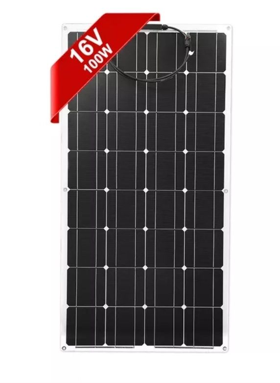 100% novo - painel solar flexível