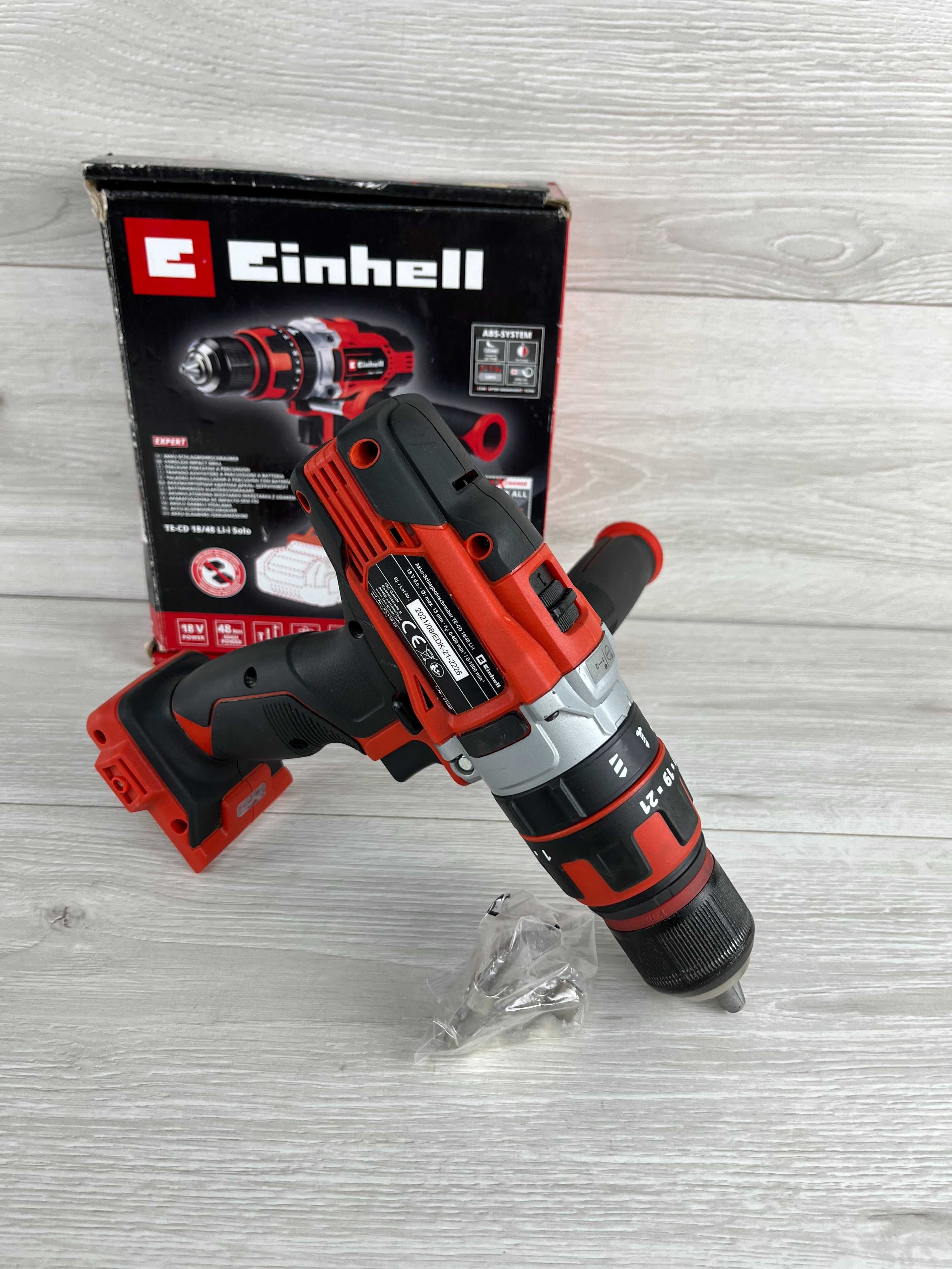 Акумуляторний шурупокрут Einhell X-Change TE-CD 18/48 Li-i - Solo